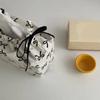Ribbon Tissue Bag Drawstring Adjustable Storage Bag Practical Fabric Tissue Box  Home