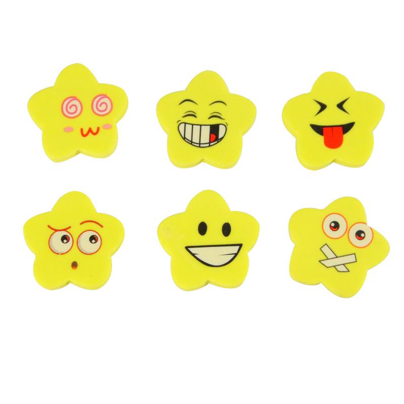 Adorable Star Eraser for Kids - Cartoon Stationery Gift for Elementary Students