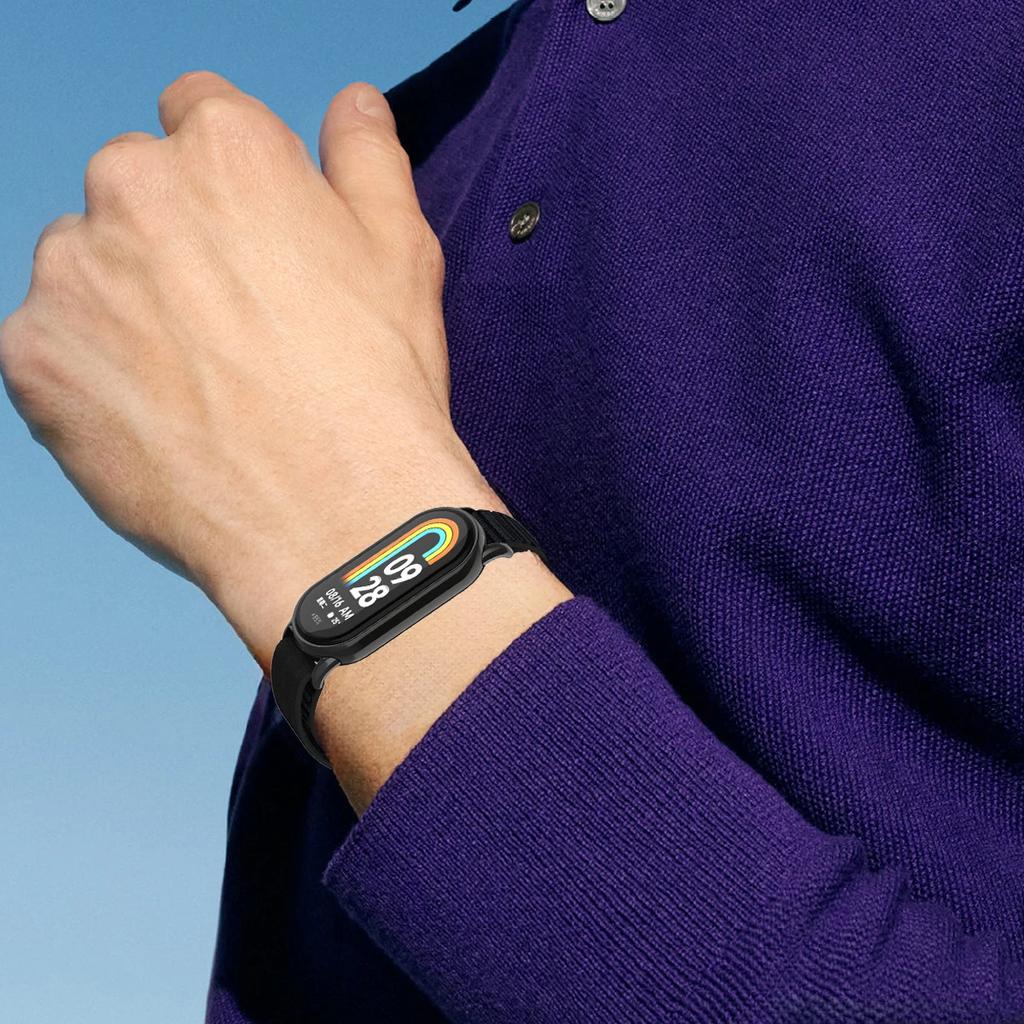 Nylon Strap For Xiaomi Mi Band 9 8 Smartwatch Wristband Replacement Bracelet Trail Loop Strap For Xiaomi Band9 8 Accessories