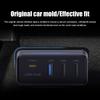 For Tesla For Model Y Central Control Expansion Dock 4-in-1 Multi Port Glove Box Docking Station Expansion Dock USB Adap E0G2