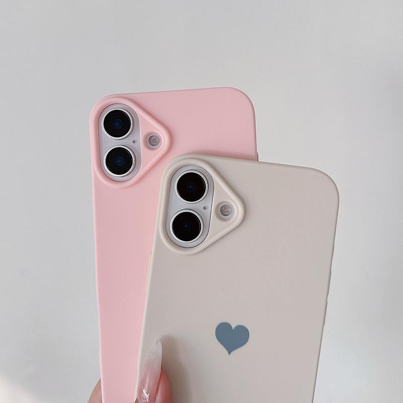 Love Candy Color Silicone Soft Case For iPhone 16 15 14 Plus 13 12 Mini 11 Pro Max Ultra Thin Matte TPU Back Cover Shell Caso