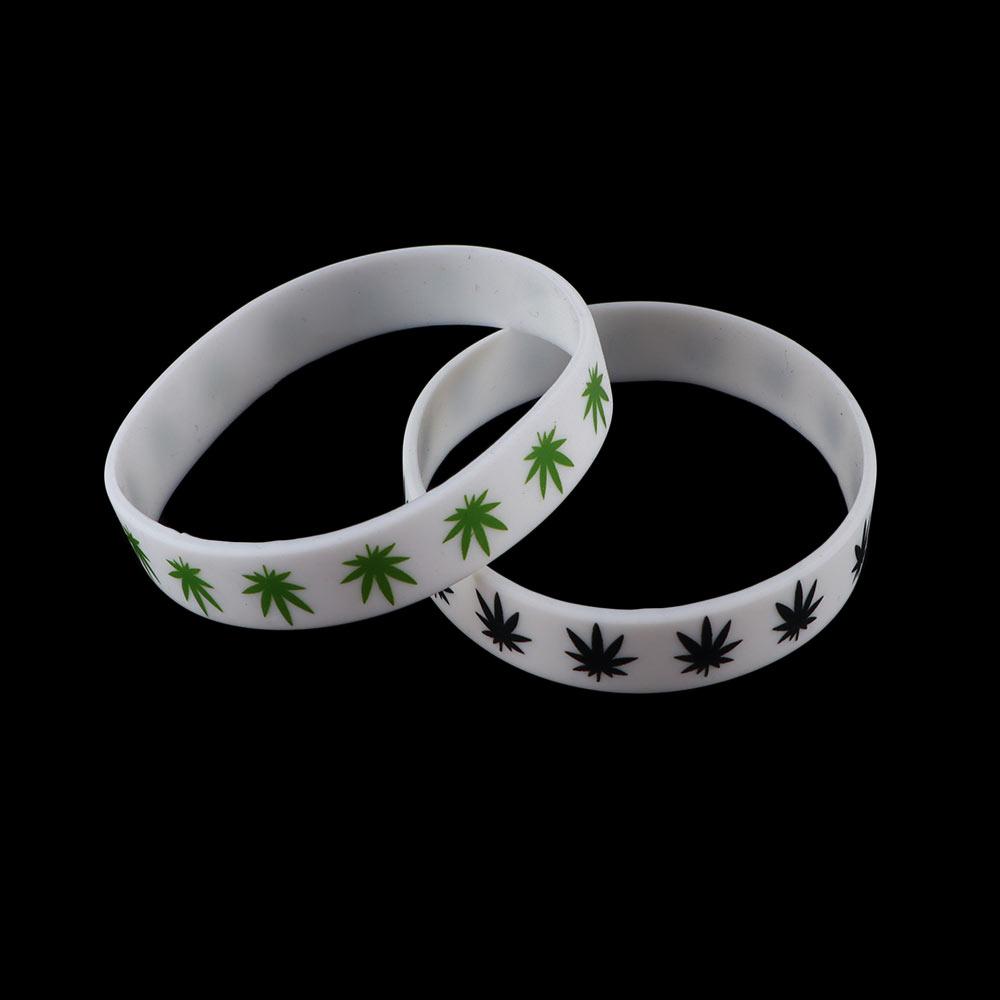 Silicone Maple Leaves Fashion Jewelry Bangle Silicone Bracelet Maple Leaf Bracelet Wristband