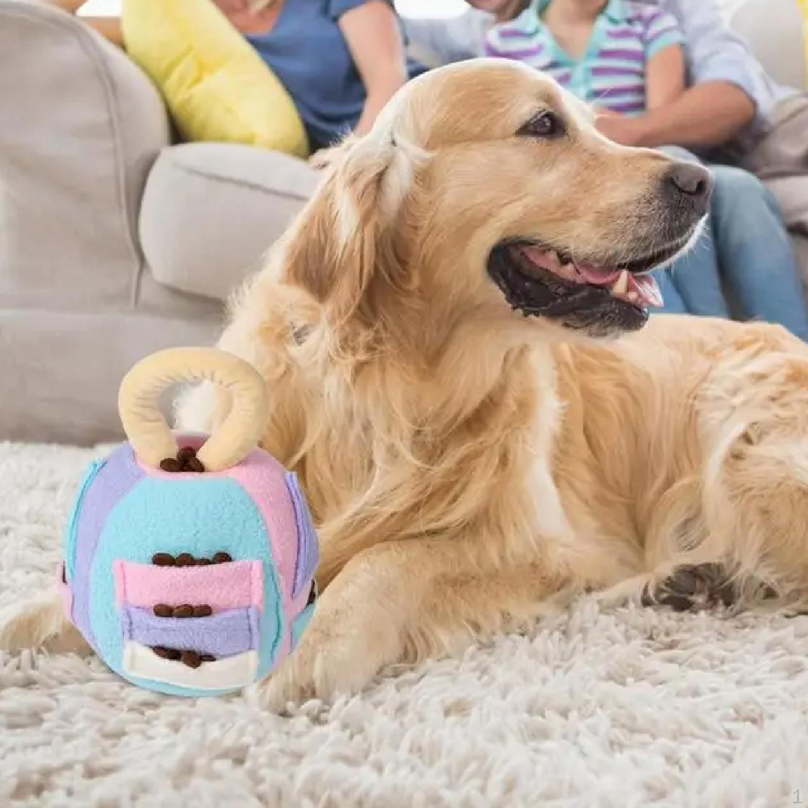 

Собачий мячик для нюхательного табака интерактивная развивающая игрушка от скуки милые навыки прятаться и добывать еду бежевый