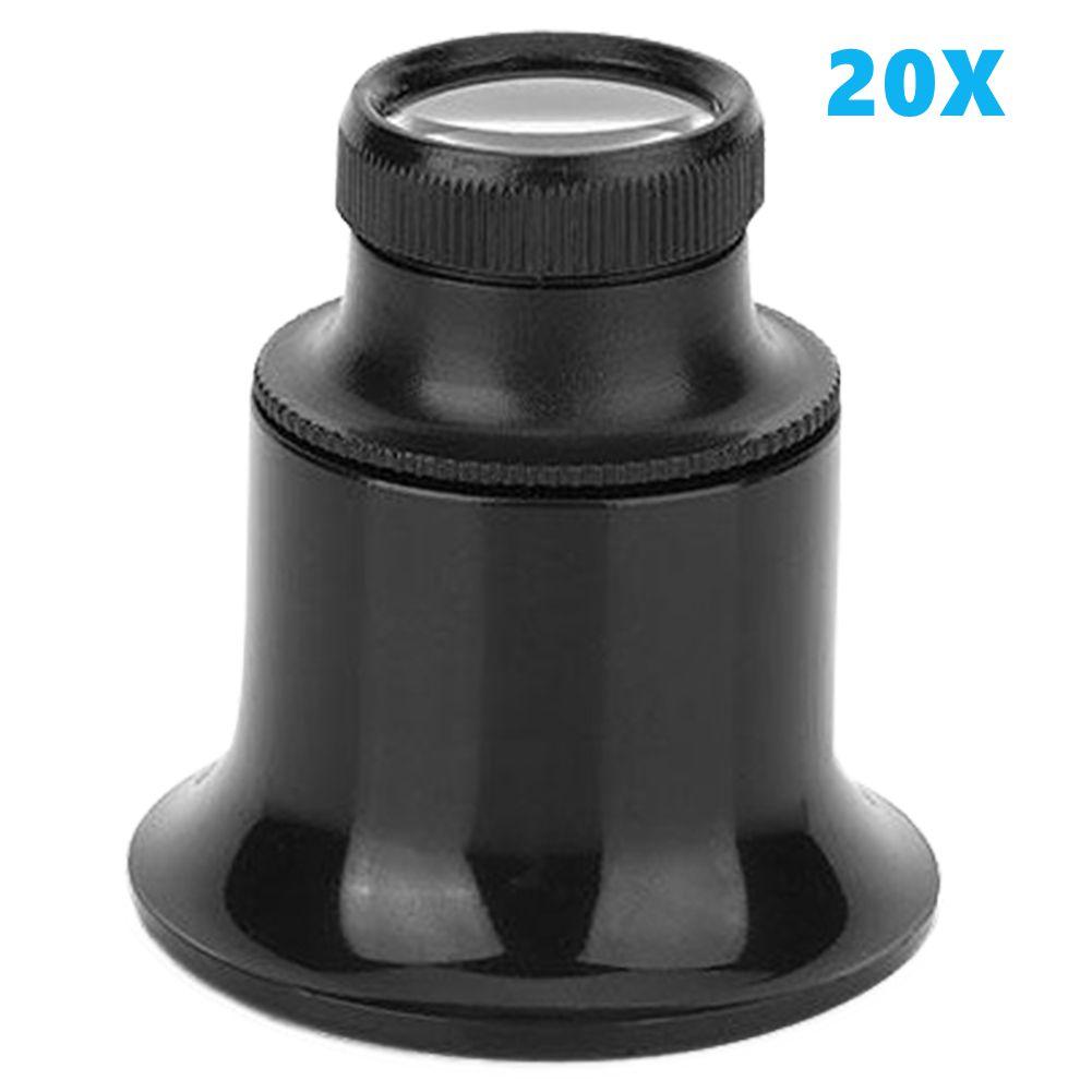 25x Eyewear Loupe Repair Third Hand Helmet Magnifying LED Magnifying Headband Head Wearing Magnifier Glasses Loupes for Reading