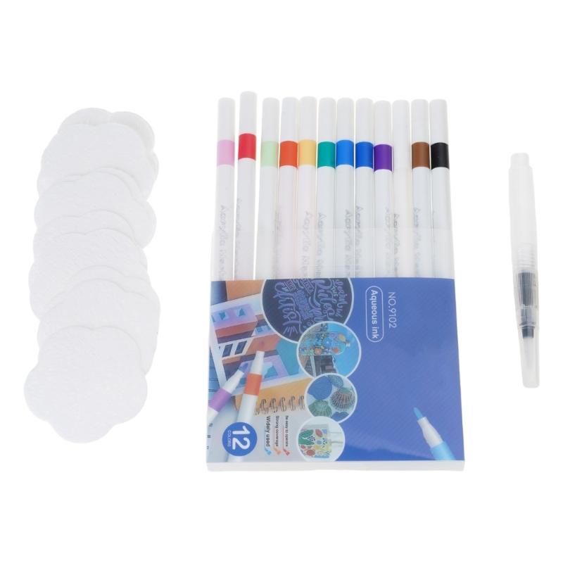 Magics Puff Paint 3D Drawing Magics Texture Paper DIY Bubble Drawing Pen Art Supplies for Kids and Adults