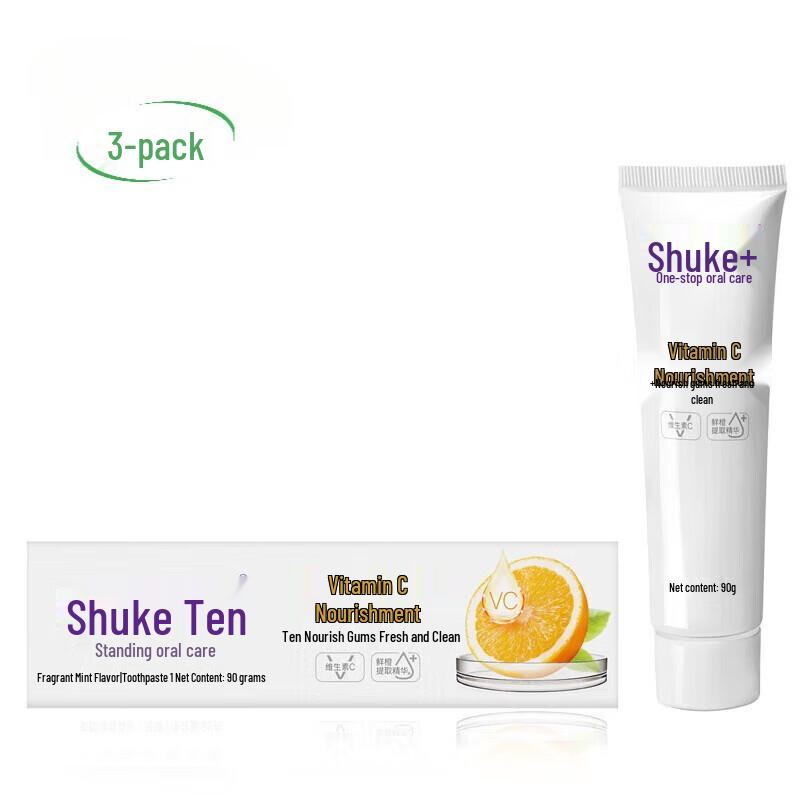 

Shuke+ Vitamin C Gum Care Toothpaste - Family Pack