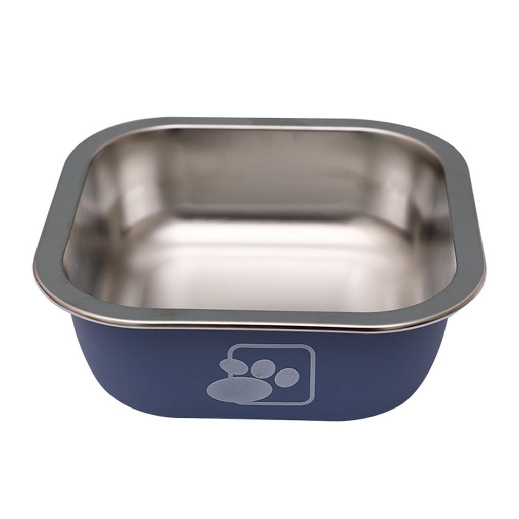 Dogs Bowl Stainless Steel Cat Bowl Pet Bowl Anti Slip Dog Bowl Cat Feeding Bowl Dog Water Bowl Pet Feeding Bowl Portable