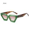 Vintage Cat Eye Sunglasses New Fashion Oversized Thick Frame Gradient Men Women Shades Trendy  Design UV400 Eyewear