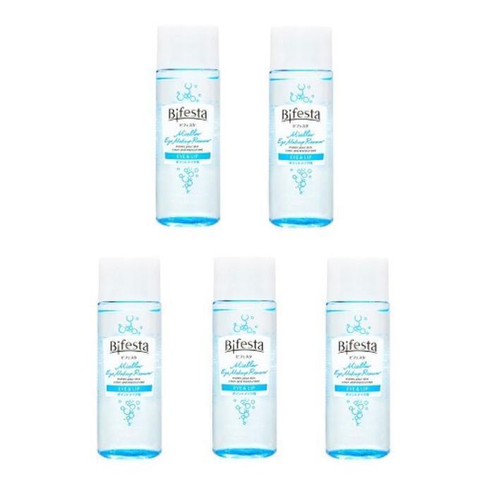 

Bifesta Hypoallergenic Lip & Eye Makeup Remover 145ml x 5 Waterproof Makeup Cleansing Cleansing (39634257)