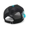 New Era 9FORTY MLB Mesh ONSPOTZ Free Black with Blue Side Chicago Cubs A-Frame Cap, Exclusive, Black/Blue, Shipping, 9FORTY? A-Frame Trucker, Patch,