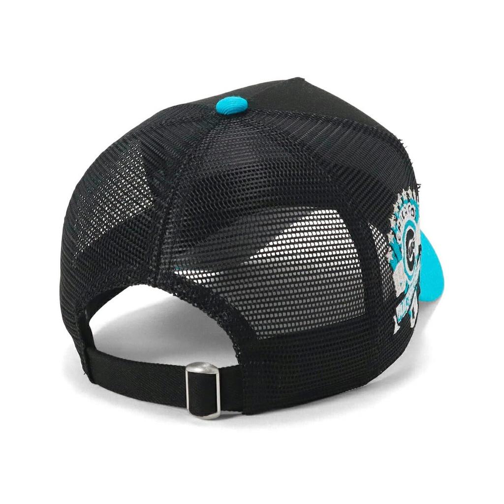 New Era 9FORTY MLB Mesh ONSPOTZ Free Black with Blue Side Chicago Cubs A-Frame Cap, Exclusive, Black/Blue, Shipping, 9FORTY? A-Frame Trucker, Patch,