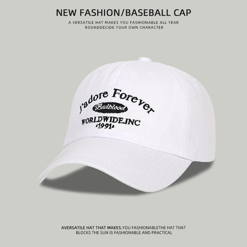 Hat Men's Sunscreen Cap Summer New Trend Brand Spring and Autumn Baseball Cap Women's Face Small Soft Top