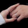 Banyan Tree S925 Silver Mobius Couple Ring - Minimalist Unisex Luxury Valentine's Day Jewelry