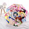 1pc Sailor Moon Umbrella, Sun Protection, And UV Shielding. It Has Eight Sturdy Ribs for Outdoor Use And Perfect As a Holiday Gift