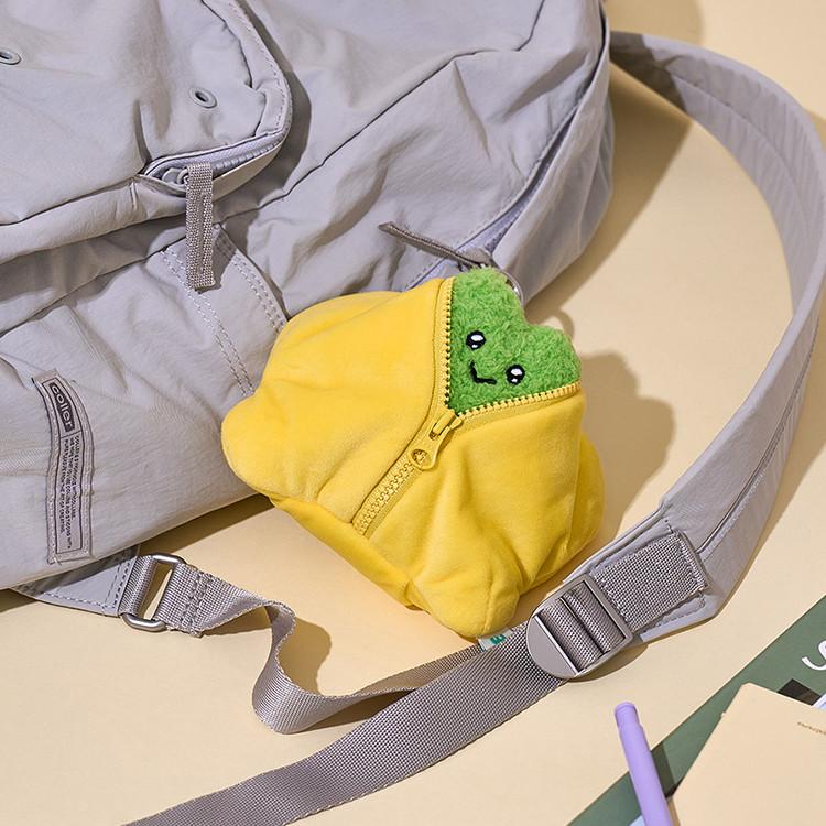 Line Friends Minini Farm Lenini Open Doll Keyring — фото 4