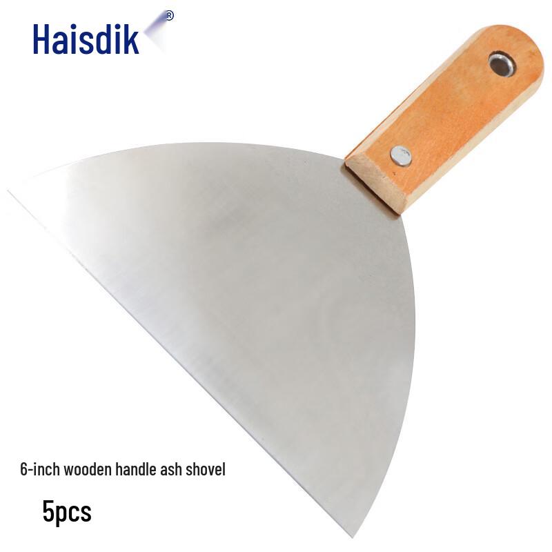 Haisidik Wooden Handle Putty Knife 6 inch