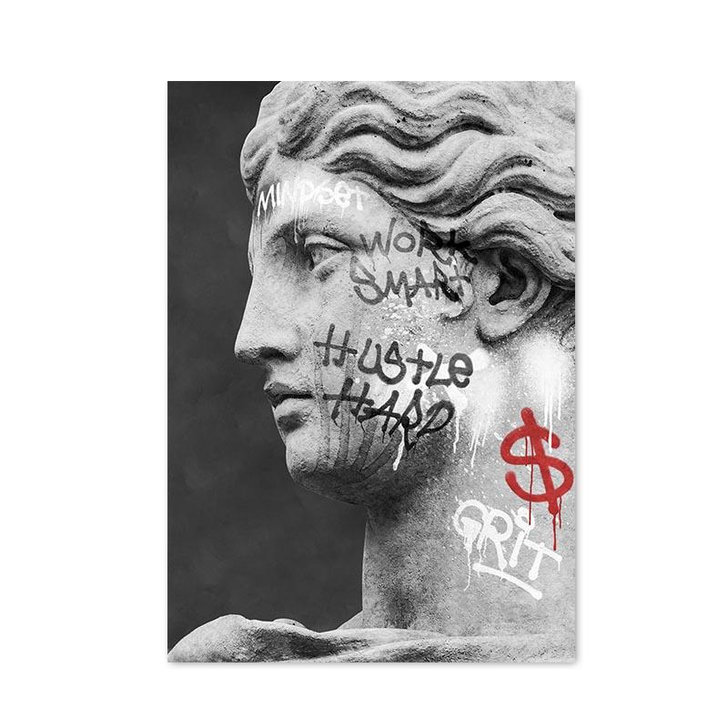 

Скульптура Давида, постеры и принты, современная живопись на холсте, скандинавские настенные картины для украшения гостиной и дома 60x90cm No Framed