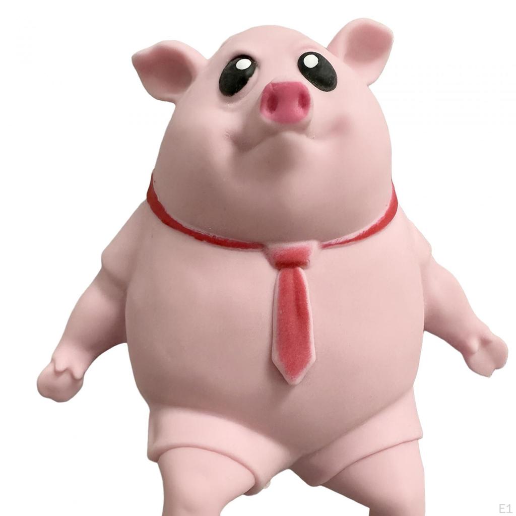 Animale Drăguțe Jucării de Ventilație Mărturii pentru Petrecerea de Ziua de Naștere Umpluturi pentru Punga de Bunătăți Porc Jucărie Senzorială Moale pentru