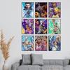 Bigwig Print Basketball Posters - Basketball Posters for Boys' Bedroom, NBA Art for Boys' Rooms, Sports Wall Decor, Kobe Bryant, LeBron James, Steph C