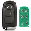 Jingyuqin GQ4-54T ID46 Remote Pickup Car Key For Dodge Ram 1500 2500 3500 2014 2015 2016 2017 2018 Keyless FOB 433Mhz 2/3/4/5 BT
