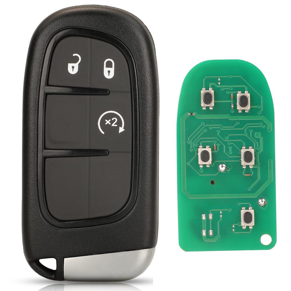 Jingyuqin GQ4-54T ID46 Remote Pickup Car Key For Dodge Ram 1500 2500 3500 2014 2015 2016 2017 2018 Keyless FOB 433Mhz 2/3/4/5 BT