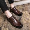 Fashion Mens Dress Shoes Genuine Leather Shoes for Men 2025 Social Shoe Male Original Leather Men's Sneakers Man Trend  Loafers Slip