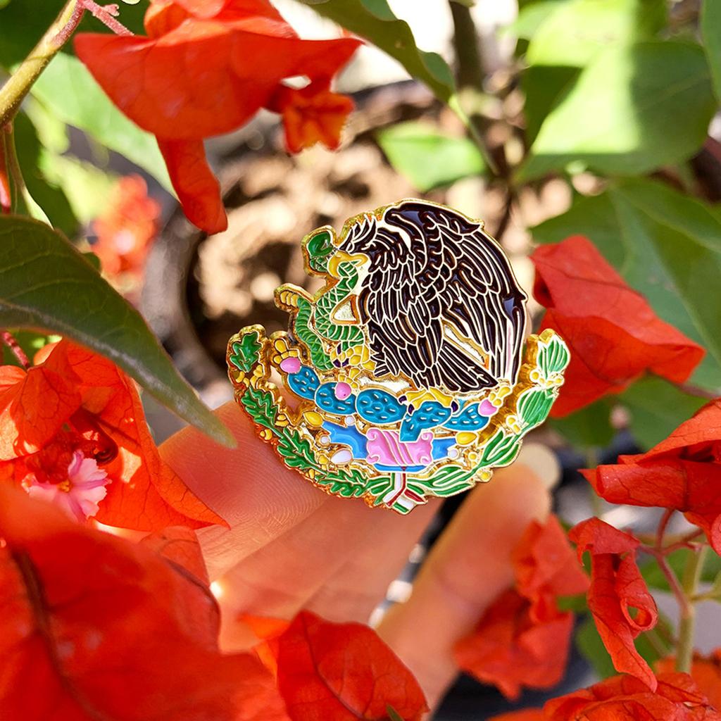 Creative Enamel Owl Brooch Authentic Mexican Hat Clip Vintage Style Cartoon Lapel Pin for Clothing and Accessories