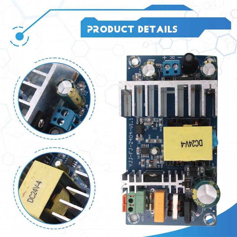 AEE4-24V 4A-6A AC-DC Switching Power Supply Module High Power Power Modules With Overcurrent & Short Circuit Protection