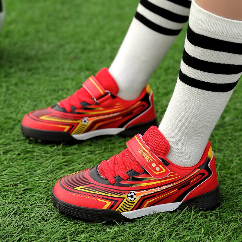 New Kid Boys TF Sneakers Professional Football Boots Non-Slip Soccer Shoes Ultralight  Match Comfortable Sports Shoes Unisex