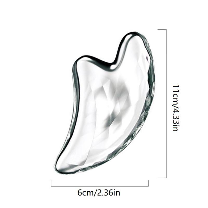 1Pcs Transparent Gua Sha Board Gua Sha Massage For Face Lifting Gua Sha Scraping Face Massager Resin