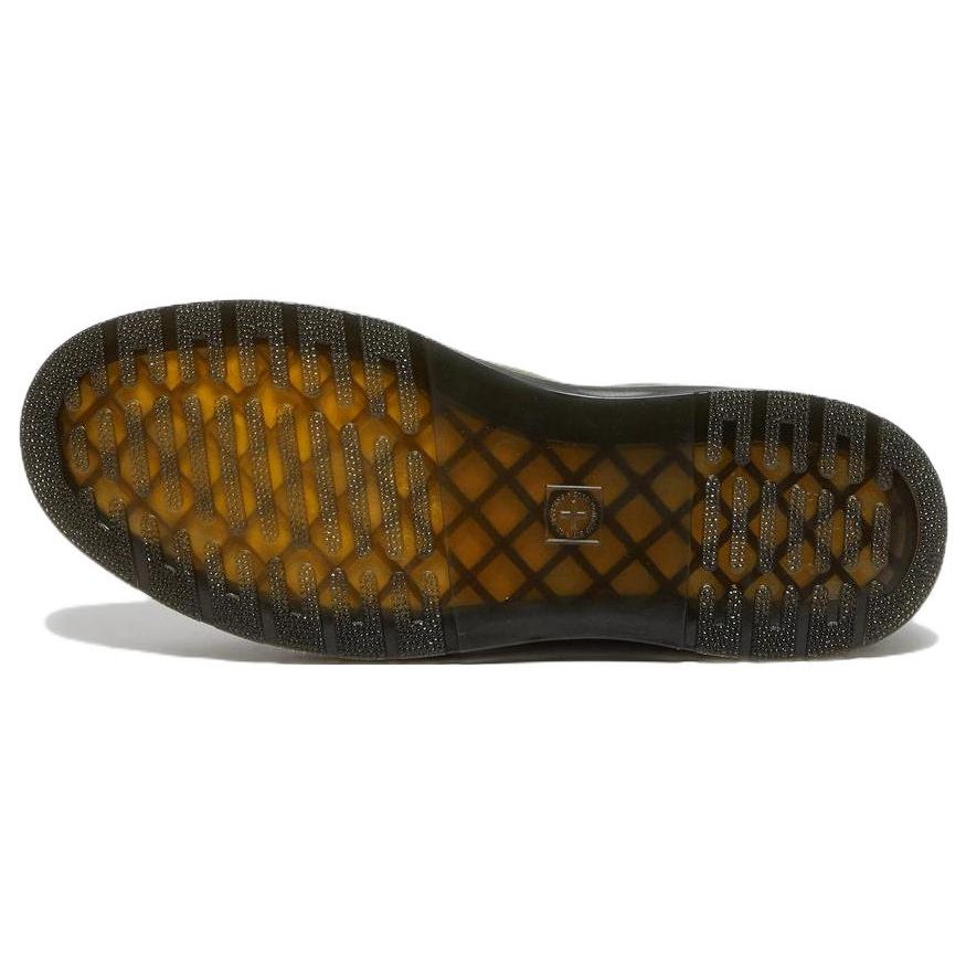 Dr. Martens Leather Comfortable Low-Top Casual Shoes Unisex Casual Shoes Green 27780384