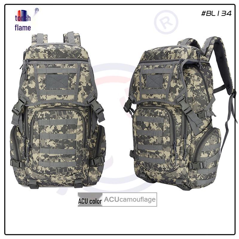 

Torch Flame Tactical Outdoor Backpack 50L