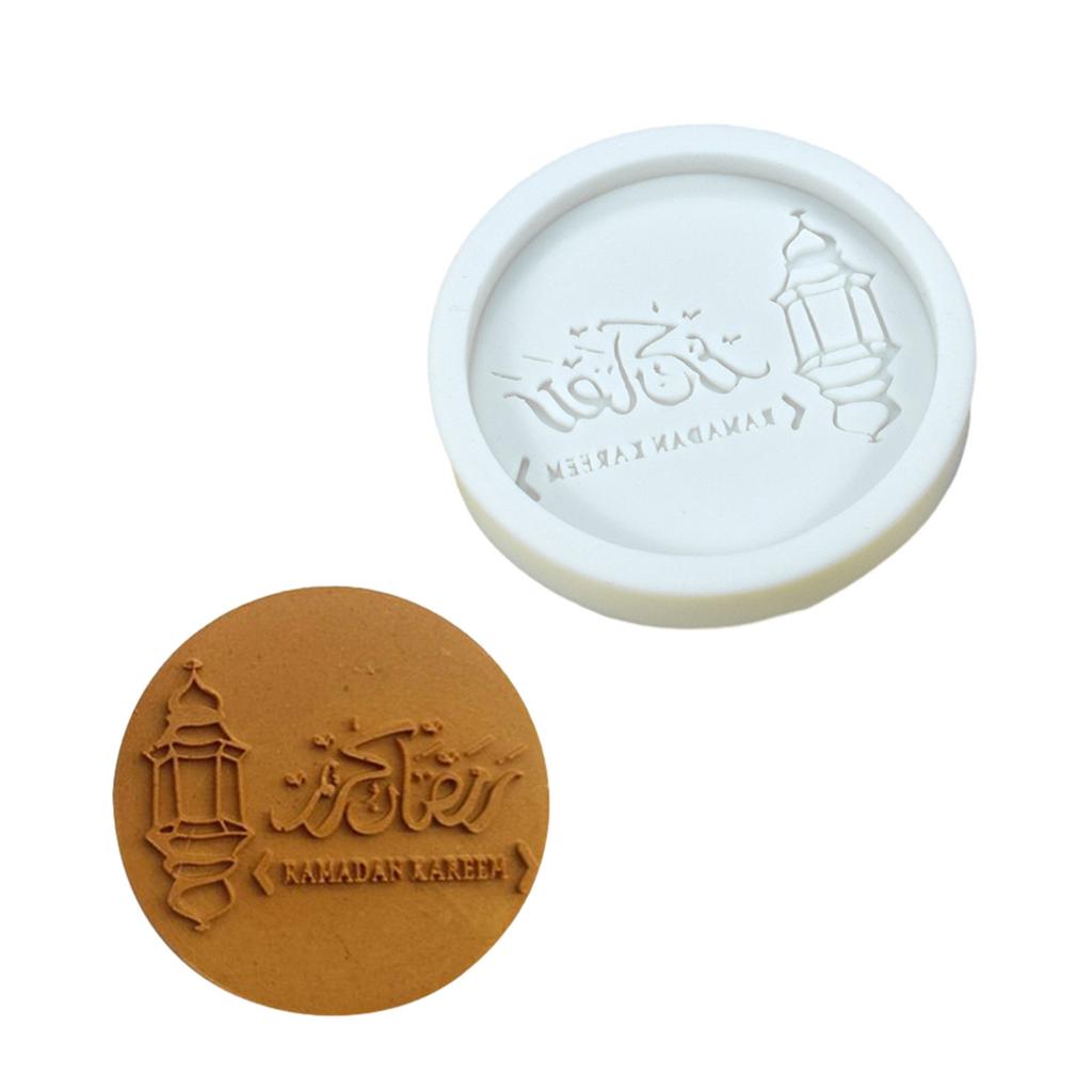 Multifuntional Chocolate Molds Unique Bakings Molds Arabic Letter Pattern Fondant Moulds Silicone Material for Crafts