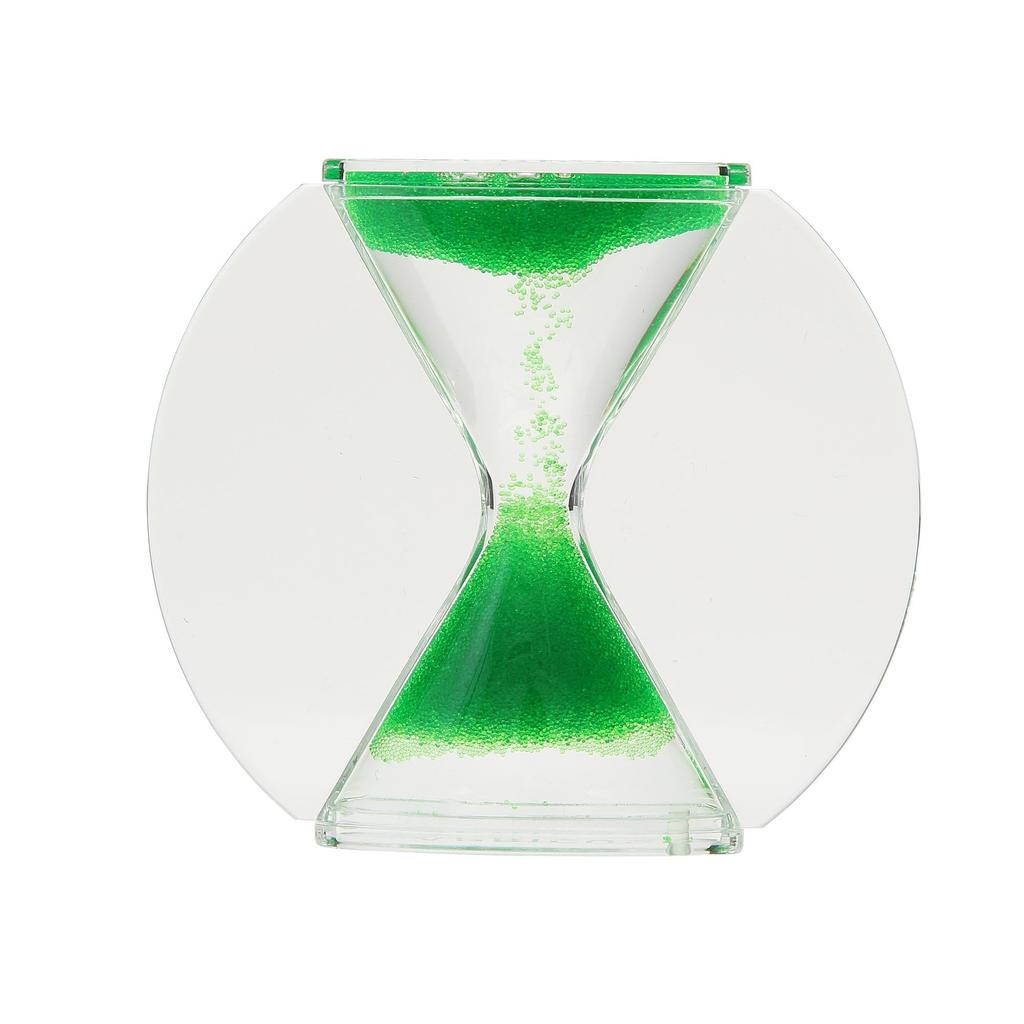 Stylish interior decor item: Apprix Go Up Disc Inverted Hourglass (Green)