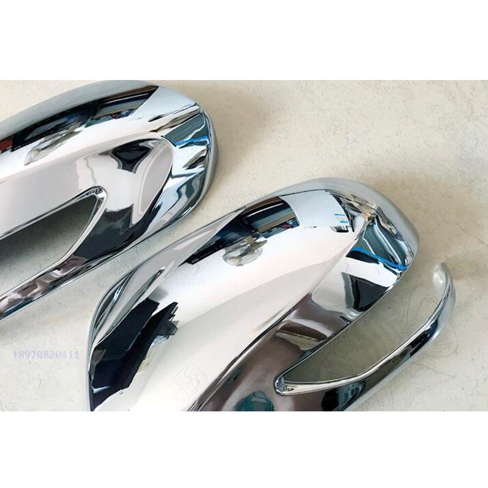 For Subaru Forester 2008 2009 2010 2011 2012 Car ABS Chrome Decoration Car Rear View Rearview Side Glass Mirror Cover Trim