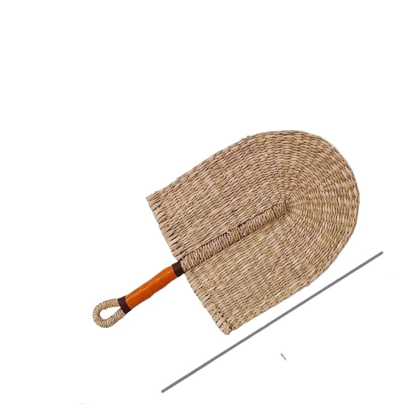 Vietnamese Seaweed Woven Grass Woven Fan Wall Hanging African Elements Ins Wind Wall Decoration Day Summer Hand-shake