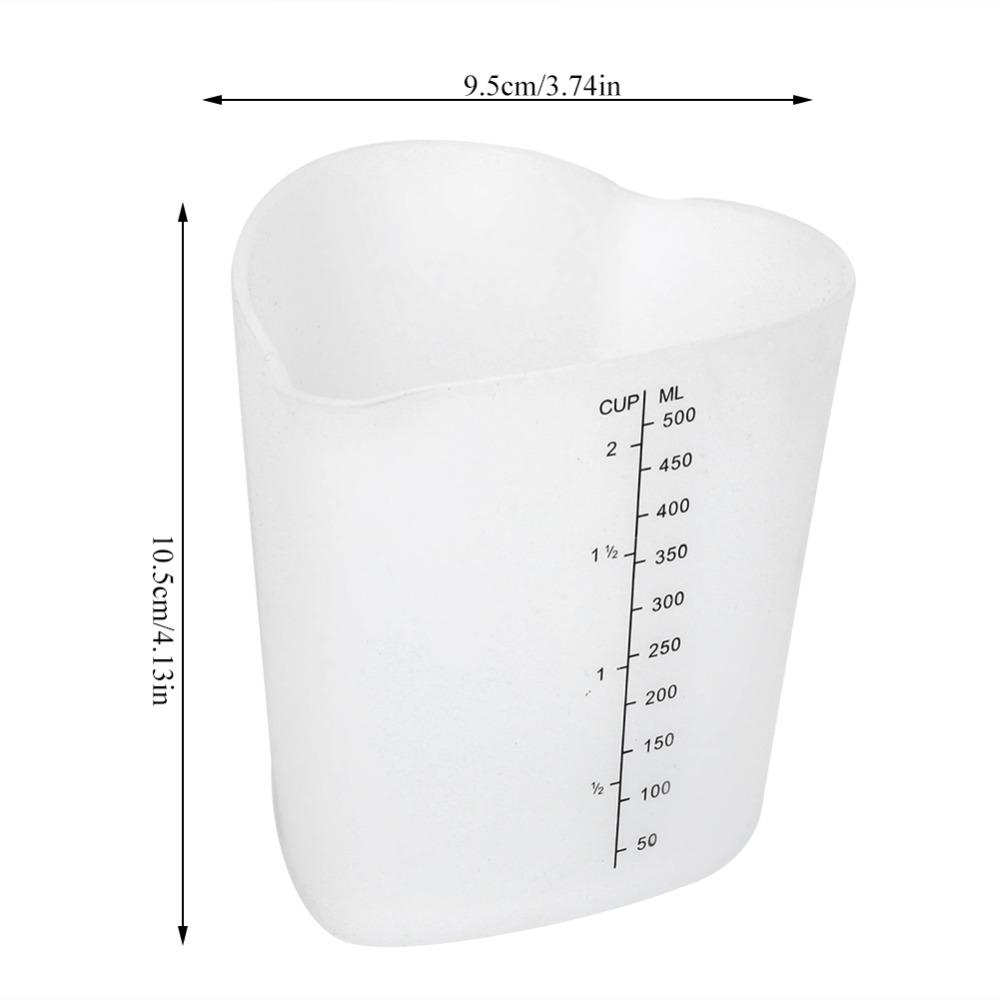 Accurate Scale Pour Mixing Cup Microwave Safe High Temperature Resistance Cup  Dessert Making