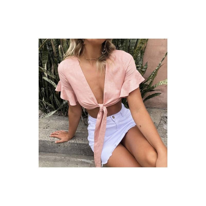 Canottiere Crop Top Moda Donna Casual di Alta Qualità per uno Stile Senza Sforzo