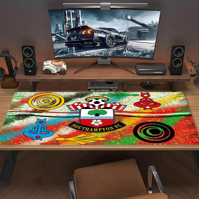 Southampton fc Color Mouse Pad Large Gaming Table Cushion Non-slip Laptop Tablet Big Mousepad XXL Mat Mini PC Playmat With Lock edge