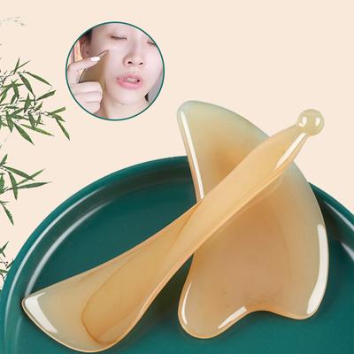Huid Schrapen Hars Gua Sha Massagebord Guasha Plaat Gezicht Oog SPA Massager Schrapers Gereedschap Voor Gezicht Nek Rug Lichaam Benen