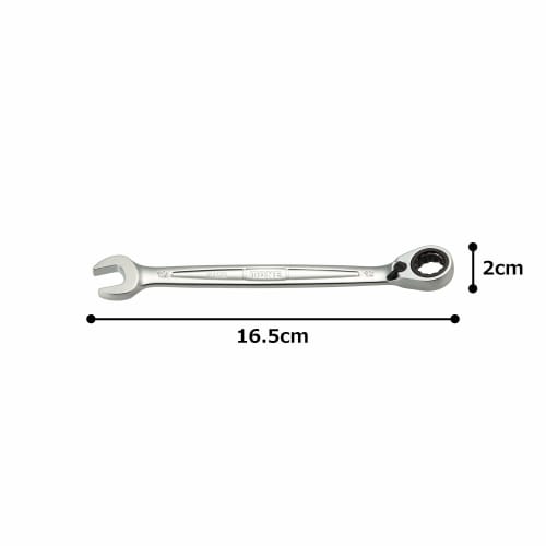 TONE HPRMR-12 Switchable Ratchet Wrench, 12mm Width