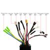 24V 36V 48V 750W 26A 3 Mode Sine Wave Controller with LCD Display Electric Bike Brushless Motor Controller Display Upgrade Kit