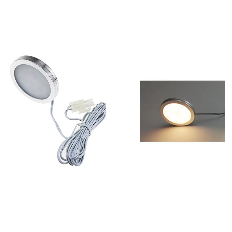 12v LED Schrankleuchte Dimmbare Glühbirnen Aufbau Slim Deckenlampen Unterleuchten 3 Watt 2835smd Kalt Warm Neutralweiß Spot
