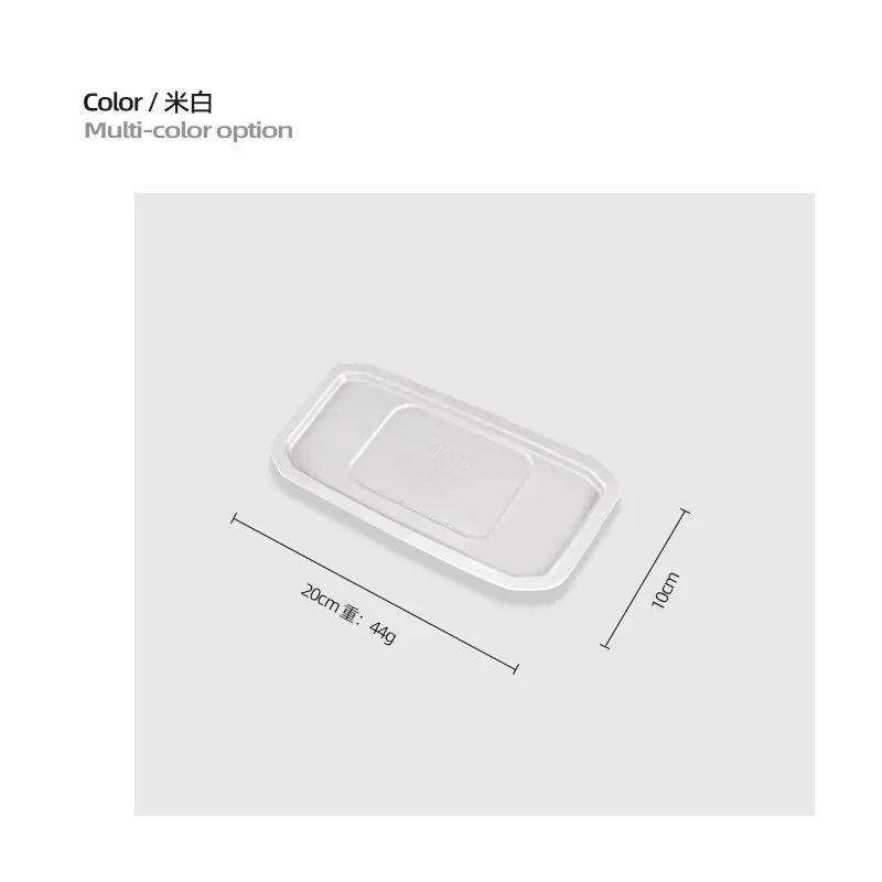 For Jike 009 Central Control Wireless Charging Protection Pad Water Cup Cover Cup Mat Silicone Car Interior Decoration Products