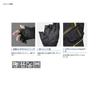 SHIMANO Fishing Gloves NEXUS Windproof Magnetic Gloves Cut XL Black 3-Piece GL-183T