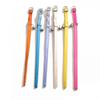 Kleines Katzenhalsband Elastisches Gurtband Macaron-Farbe Haustierhalsband Verstellbar mit Glöckchen PU-Lederhalsband für Welpen und Katzen