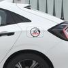 Car Badge Vinyl Reflective Fuel Tank Cap Stickers Decal Accessories For Lexus IS250 IS200 CT200h GS300 LS430 RX450h LX570 IS300 ES RX LS