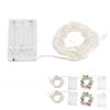 2 Sets Pentagram LED String Lights Battery Operated Fairy Star Lamp String Festival Decorations 5m