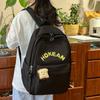 Japanese ins new high-value backpack size student light junior high school students go out leisure small backpack