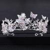Barock Perle Strass Krone Blume Schmetterling Prinzessin Diadem Stirnband Haarschmuck Damen Braut Hochzeit Haarschmuck Schmuck
